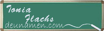 Tonia Flachs Visitenkarte
